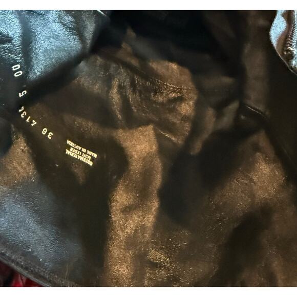 $450 Luxury Paul Green‎ Austrian BLK Leather Buckle Slouchy Boots EU36 US5-5.5 - Picture 9 of 9